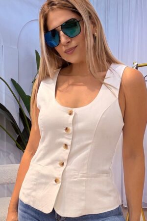 Chaleco Blanco