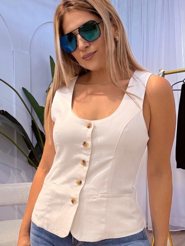 Chaleco Blanco